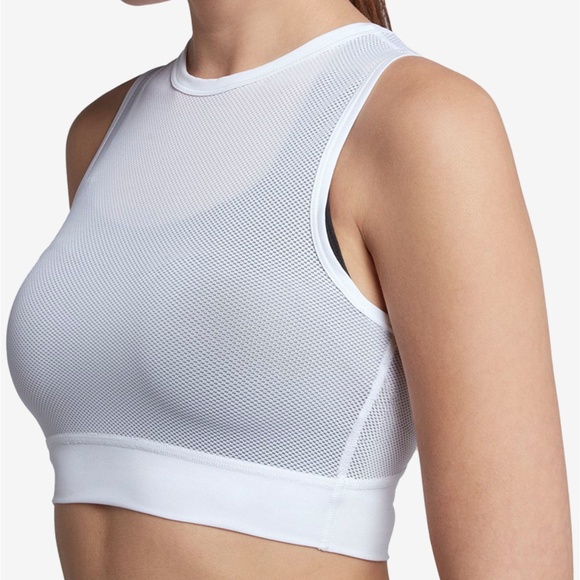 nike miler race crop tank